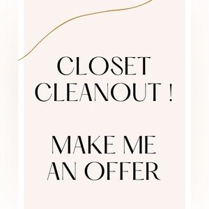 Open to offers !